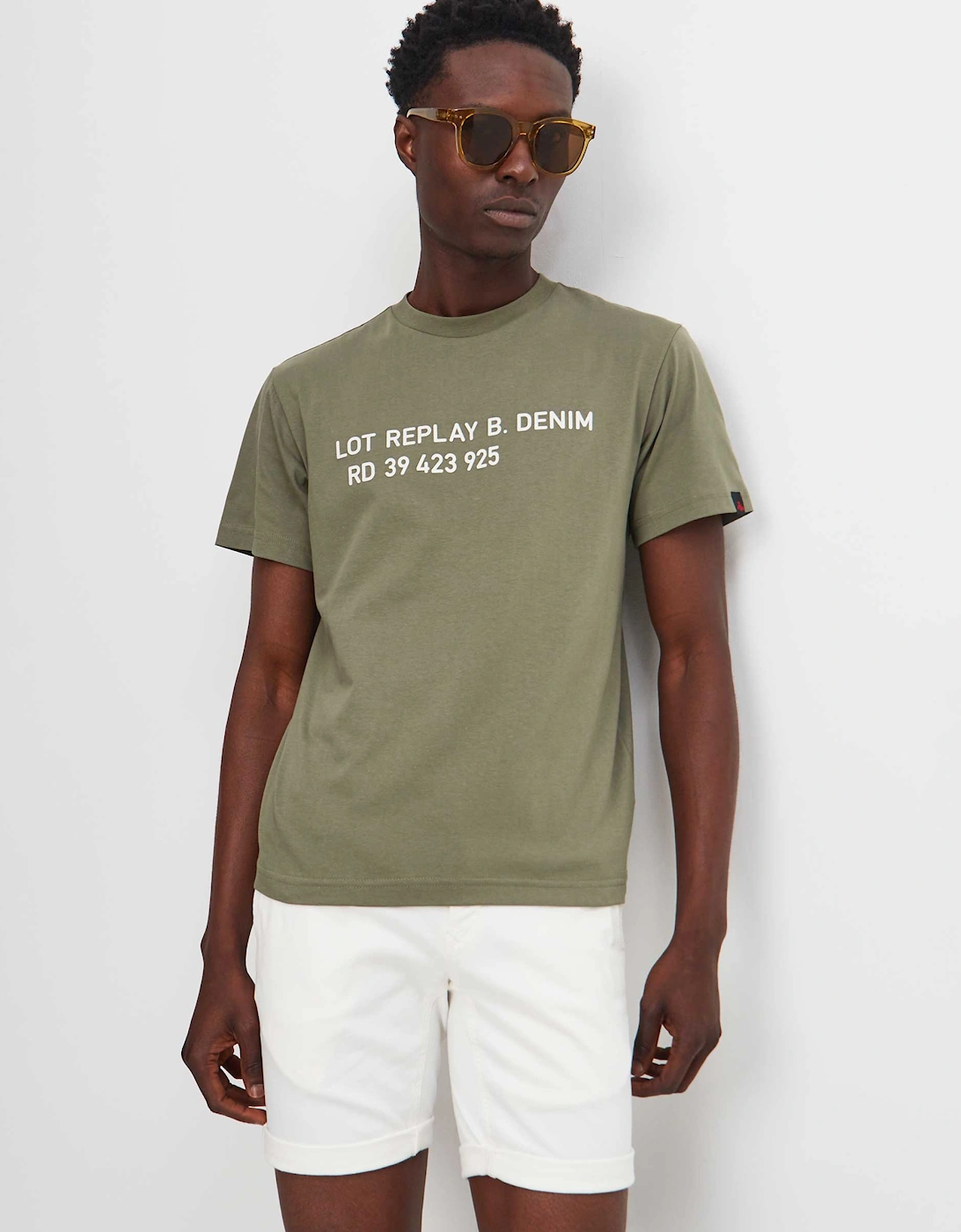 Crew Neck Print T-Shirt