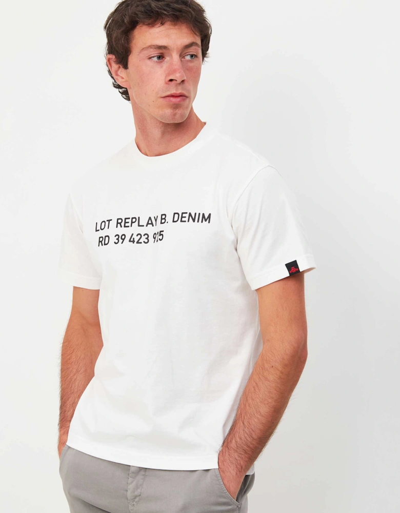 Crew Neck Print T-Shirt