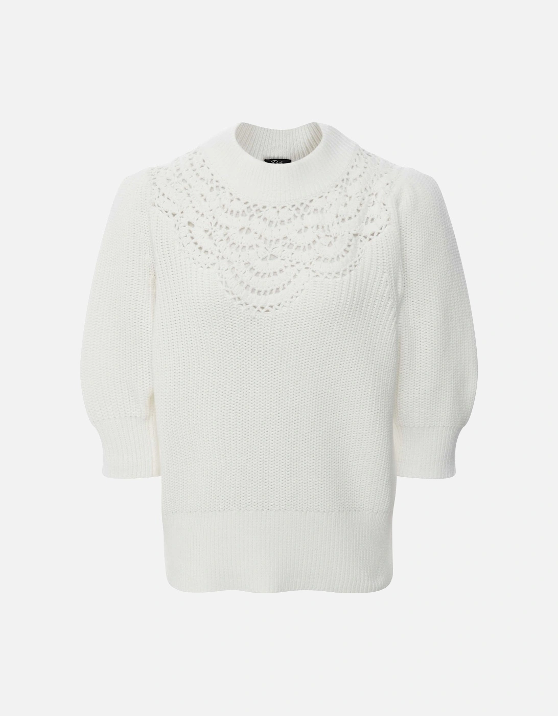 Steph Crochet Knit Top, 6 of 5