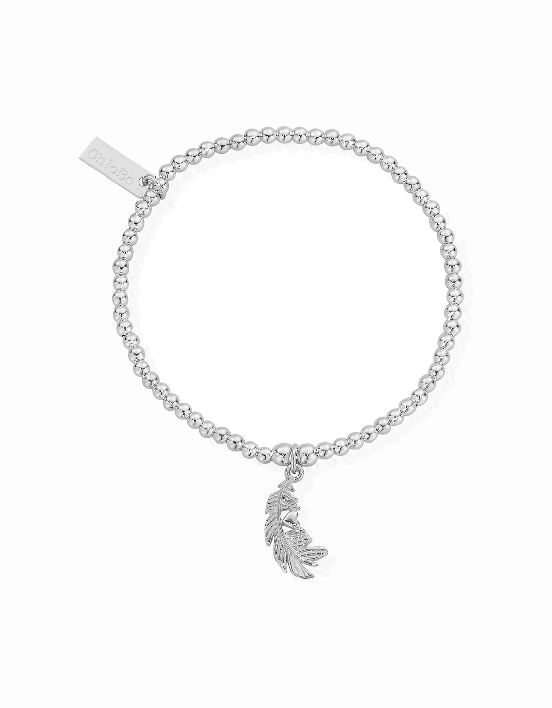 Cute Charm Heart In Feather Bracelet, 3 of 2
