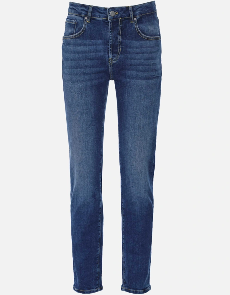 Slim Fit Dark Wash Jeans