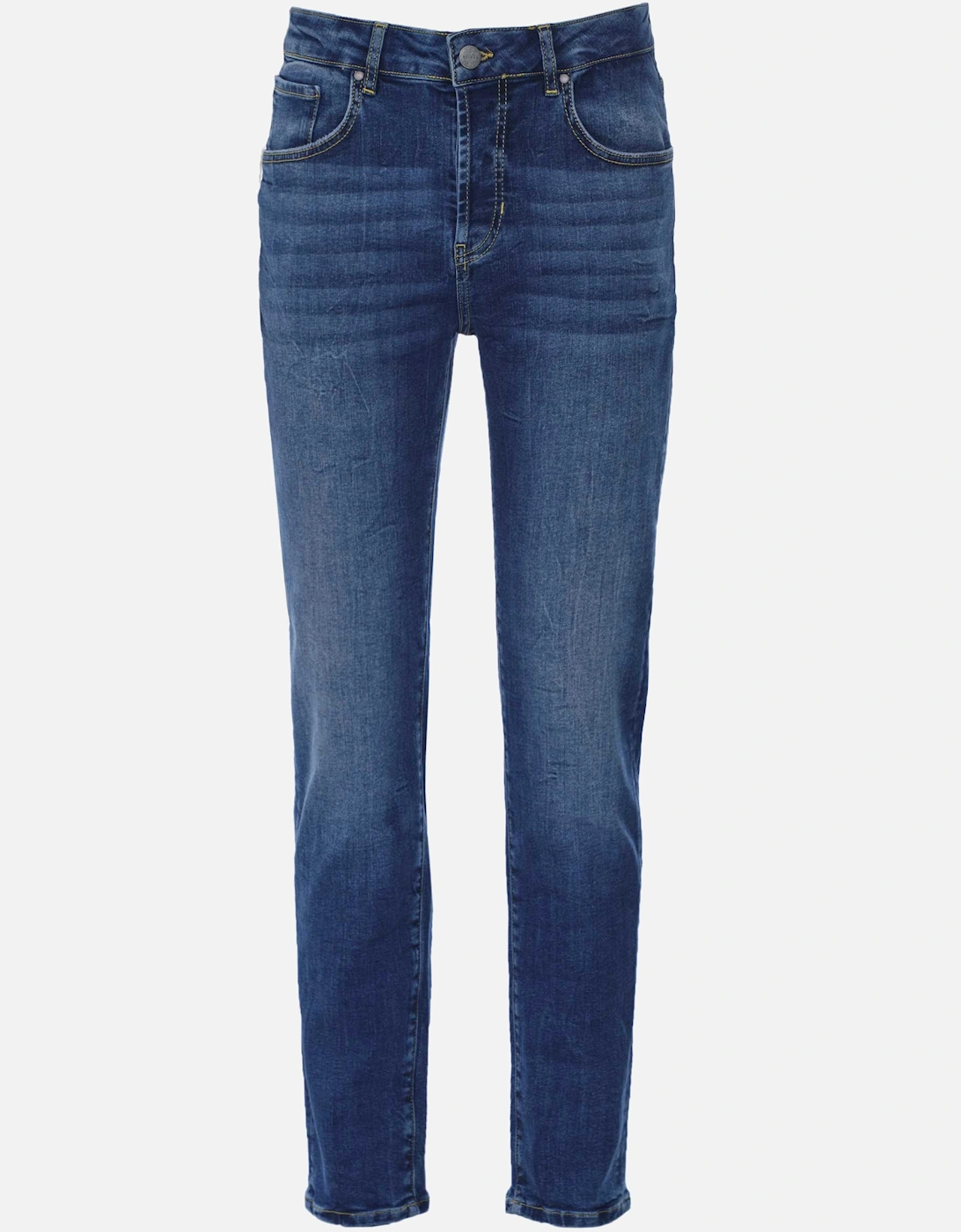Slim Fit Dark Wash Jeans, 5 of 4