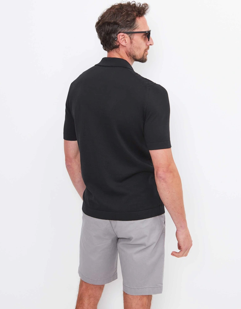 Cable Rib Knit Shirt