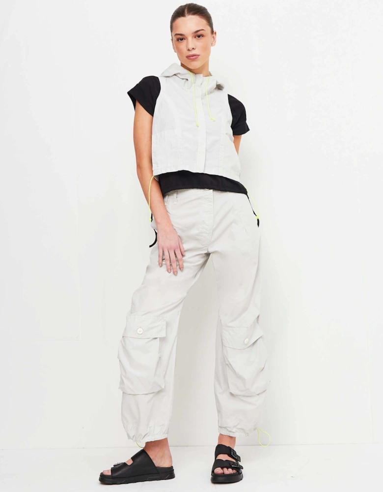 Asymmetric Cargo Trousers