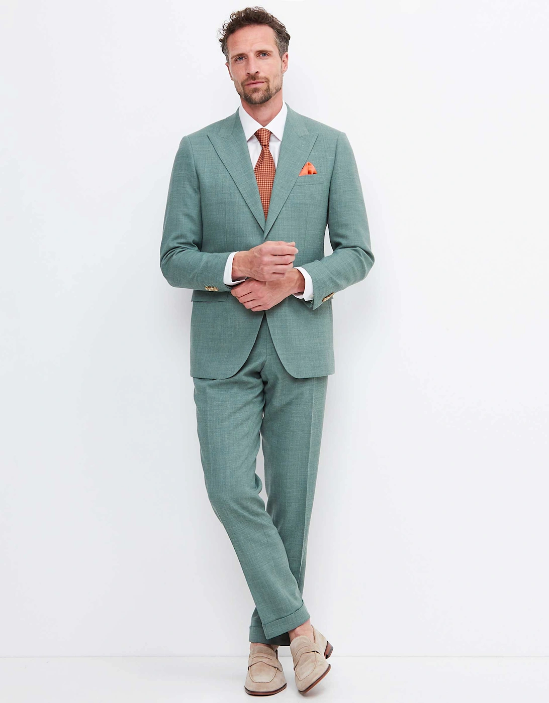 Wool Linen Suit