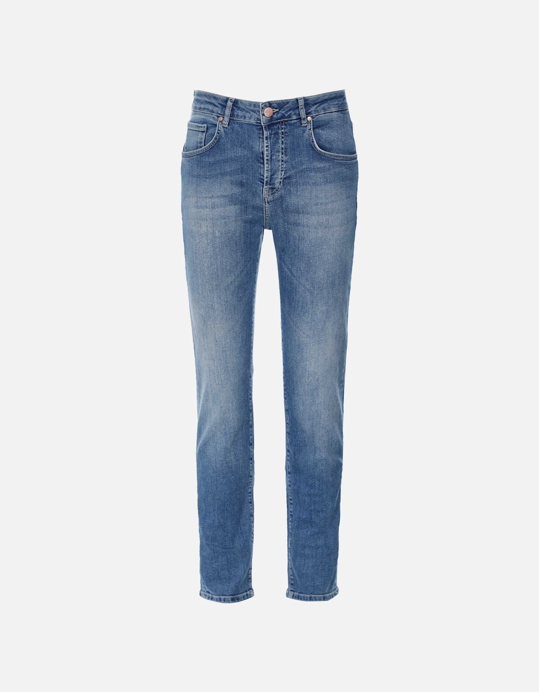 Slim Fit Mid Wash Jeans, 5 of 4