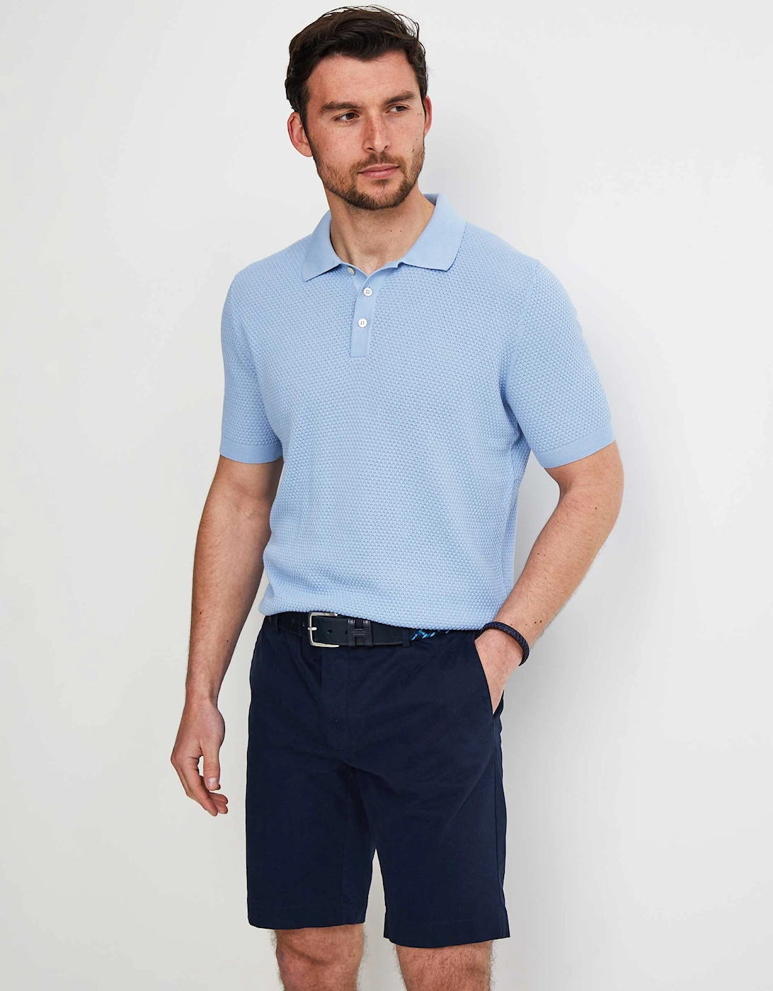 Waffle Knit Tennis Shirt