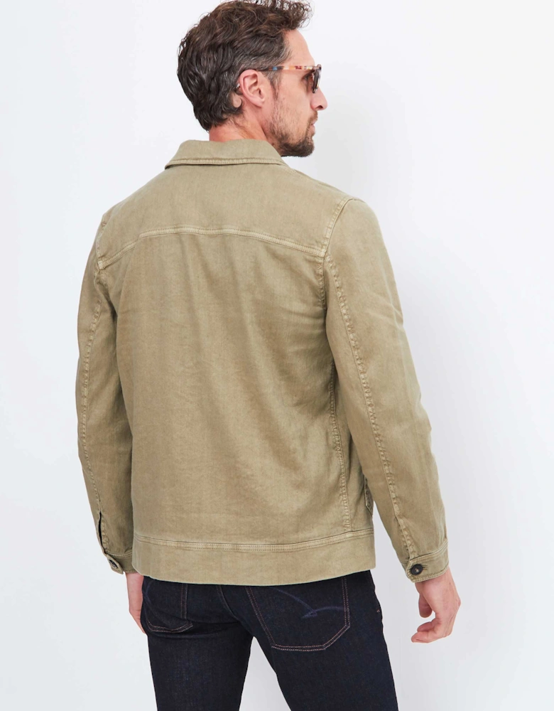 Linen Work Jacket