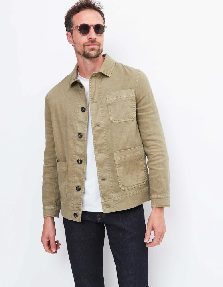 Linen Work Jacket