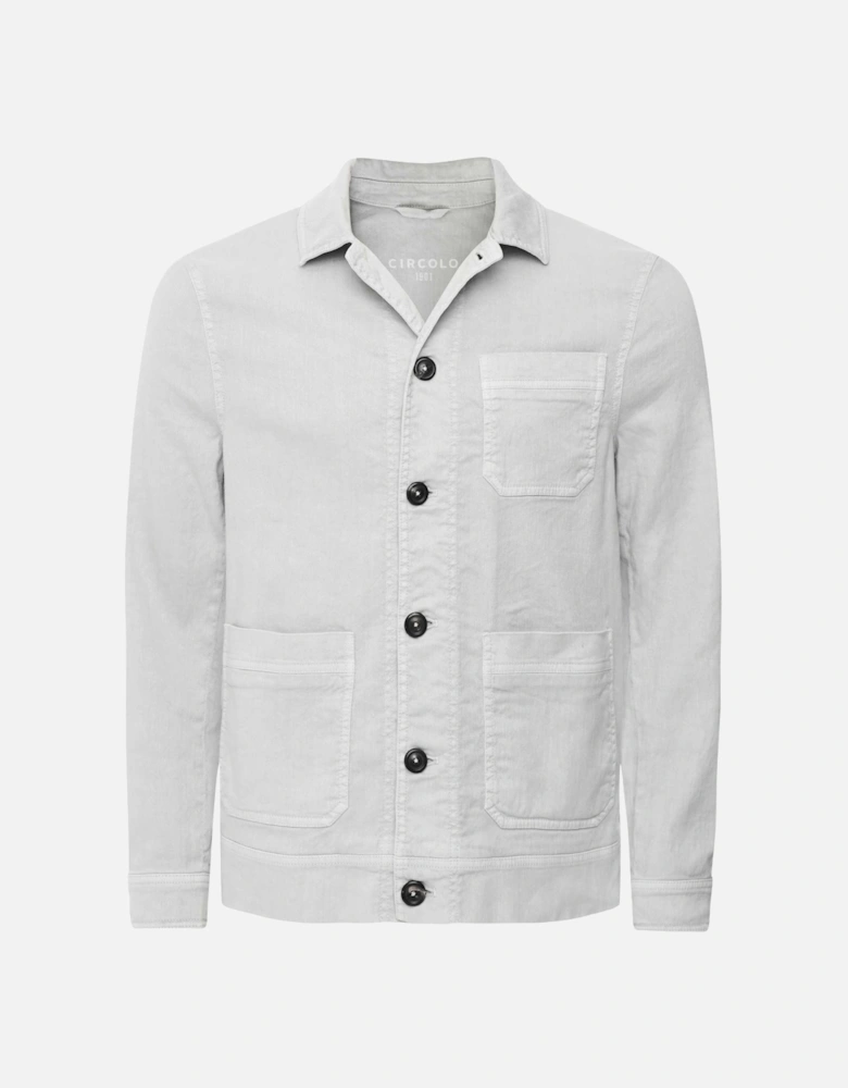 Linen Work Jacket