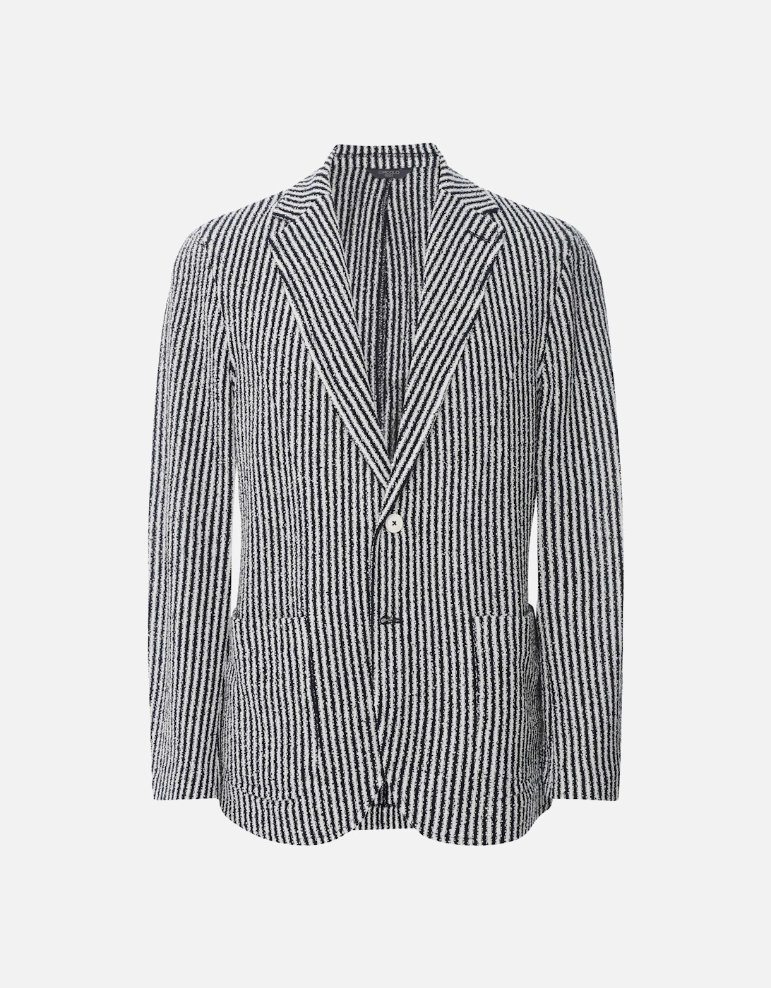 Slim Fit Textured Striped Blazer, 5 of 4