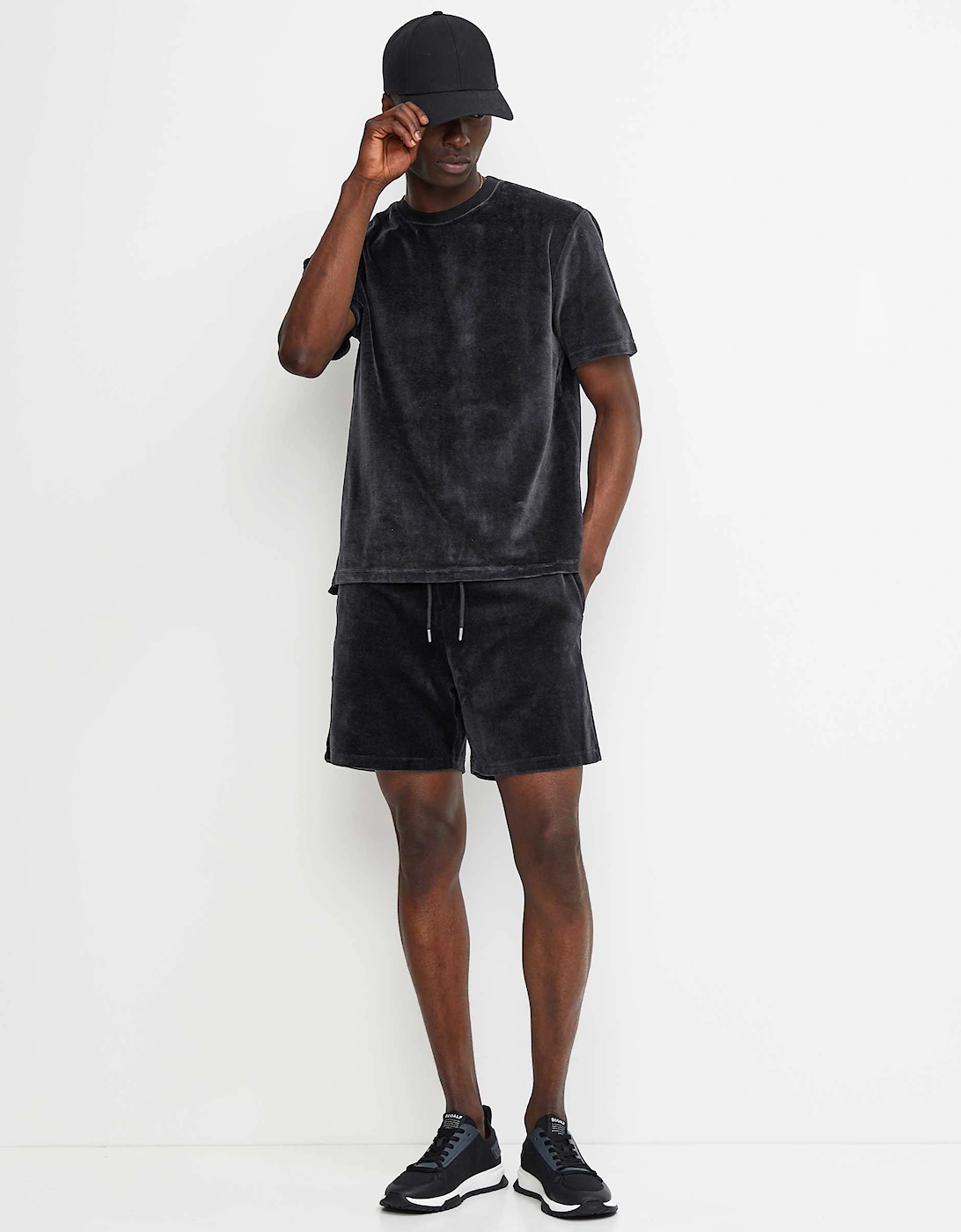Basic Velour T-Shirt