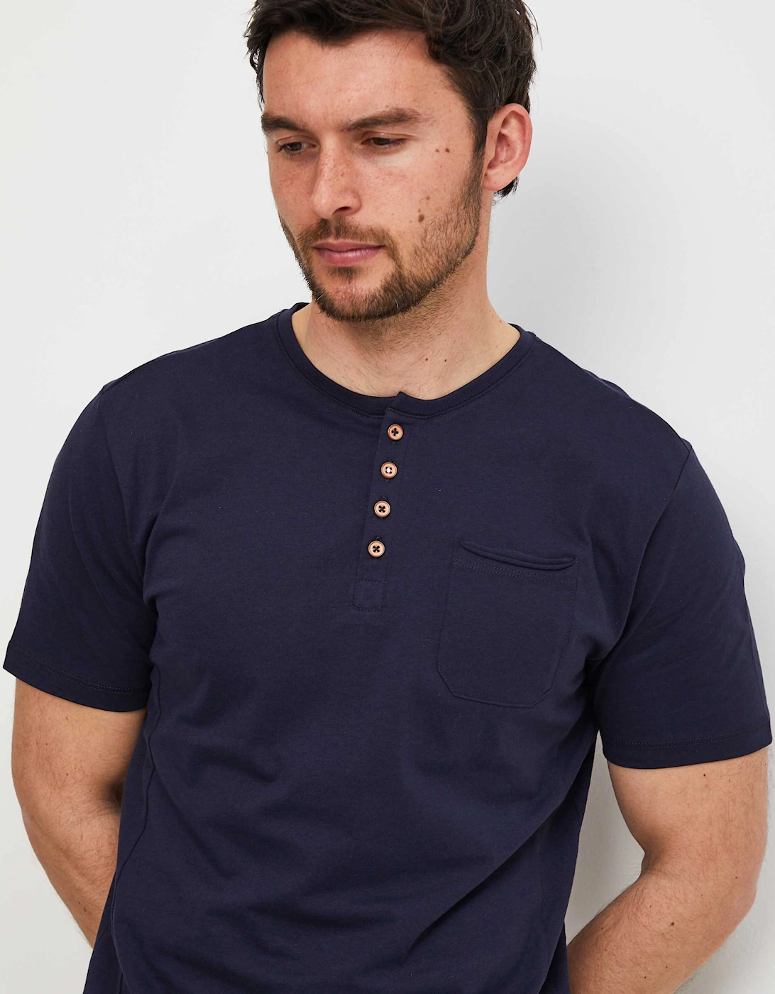 Henley Pocket T-Shirt
