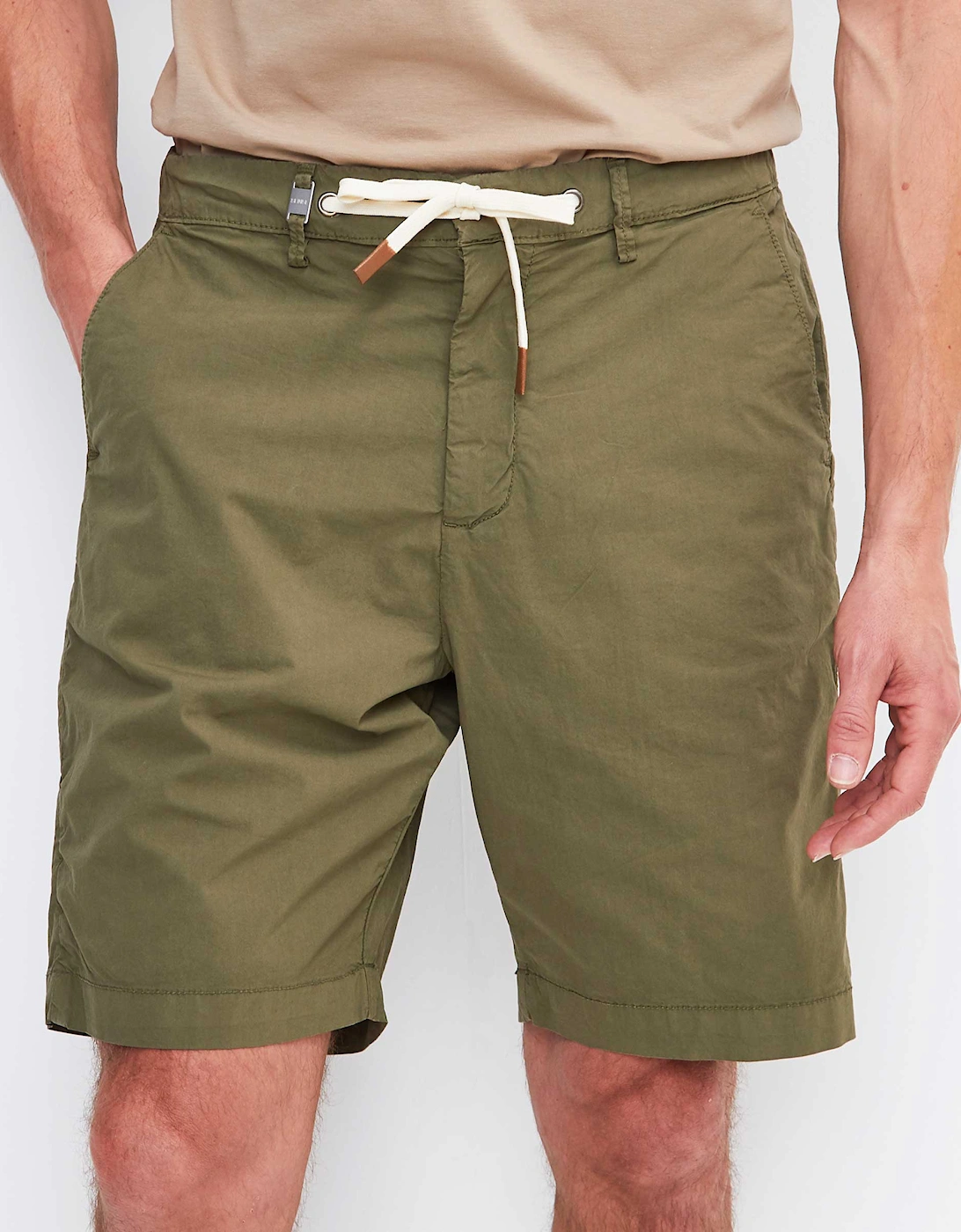Drawstring Bermuda Shorts