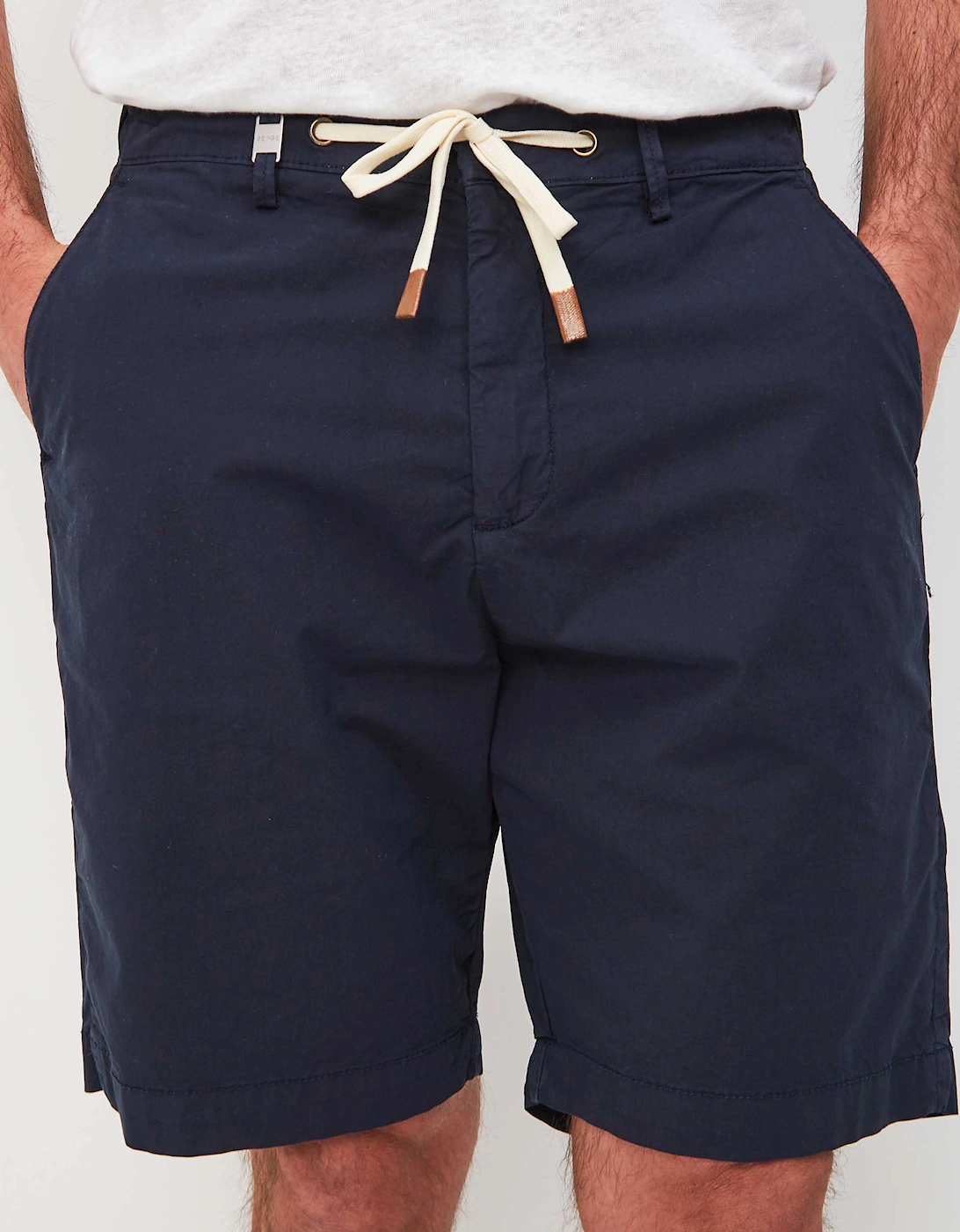 Drawstring Bermuda Shorts