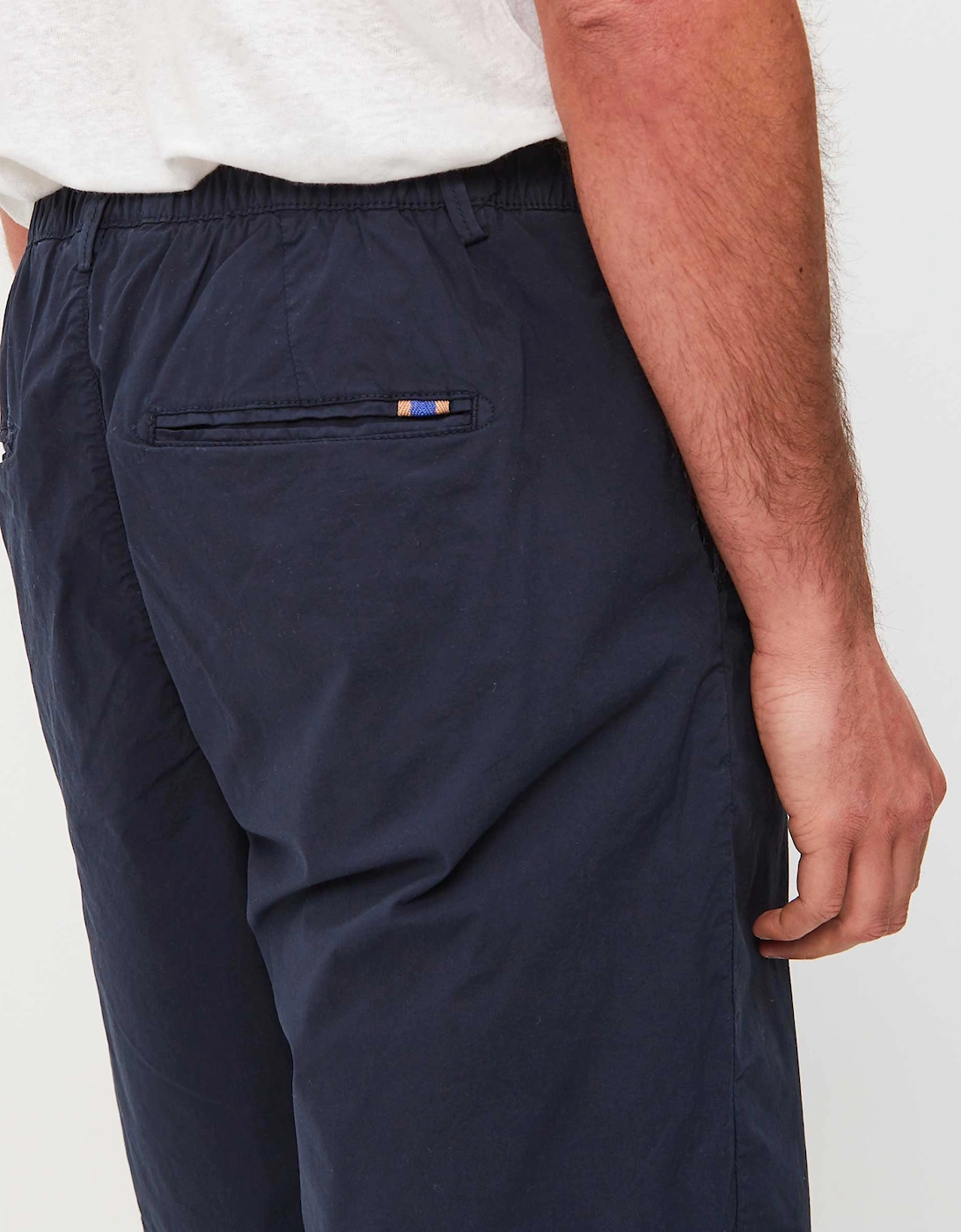 Drawstring Bermuda Shorts