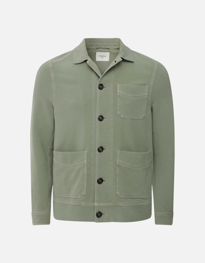 Slim Fit Fleece Work Jacket