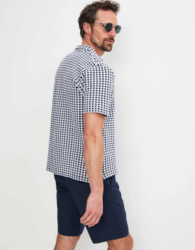 Organic Cotton Check Resort Polo