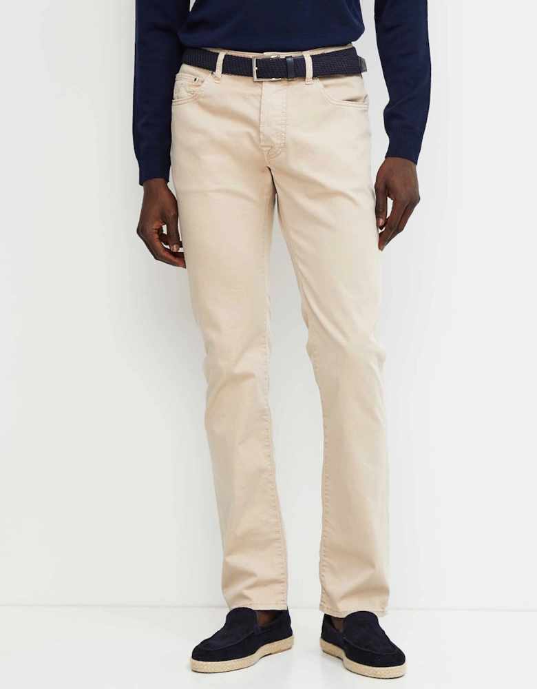 Slim Fit Five Pocket Bard Trousers