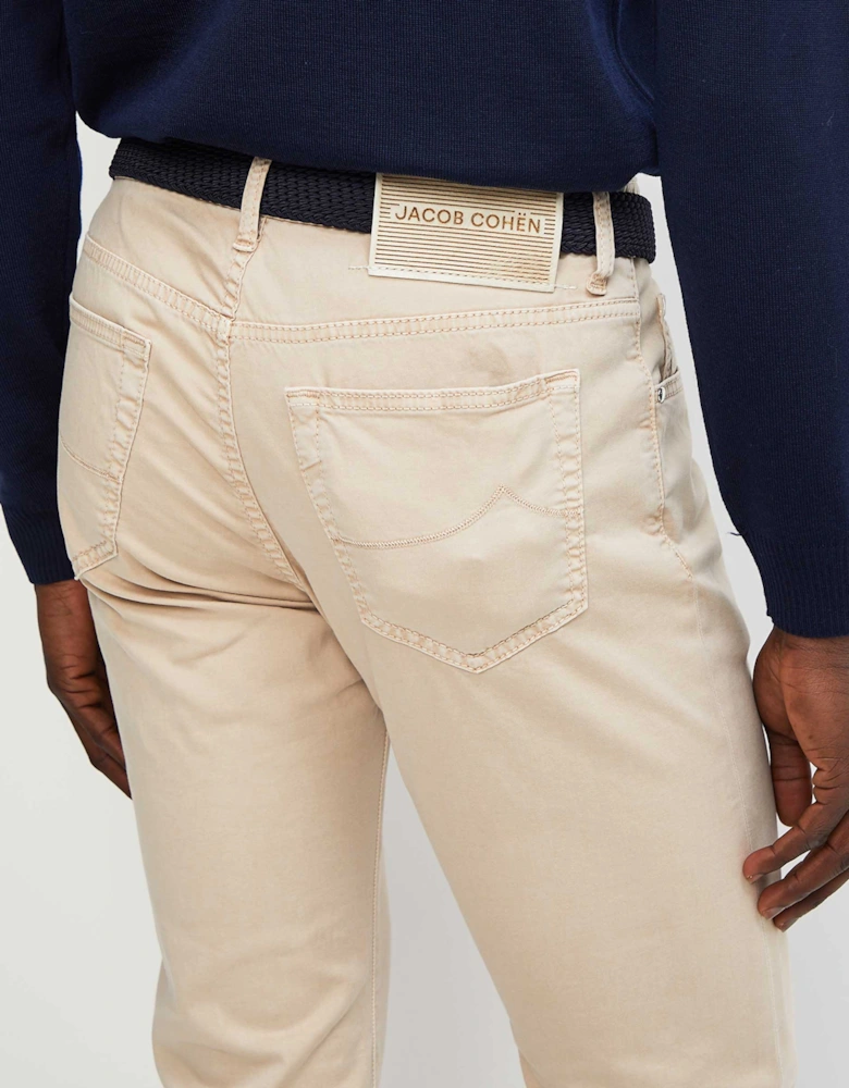 Slim Fit Five Pocket Bard Trousers