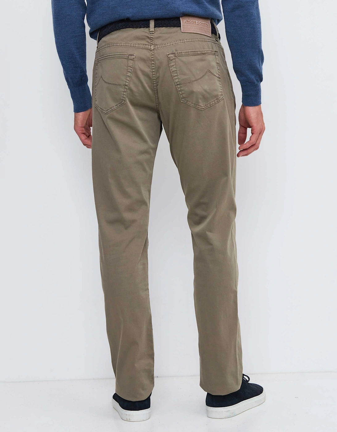 Slim Fit Five Pocket Bard Trousers