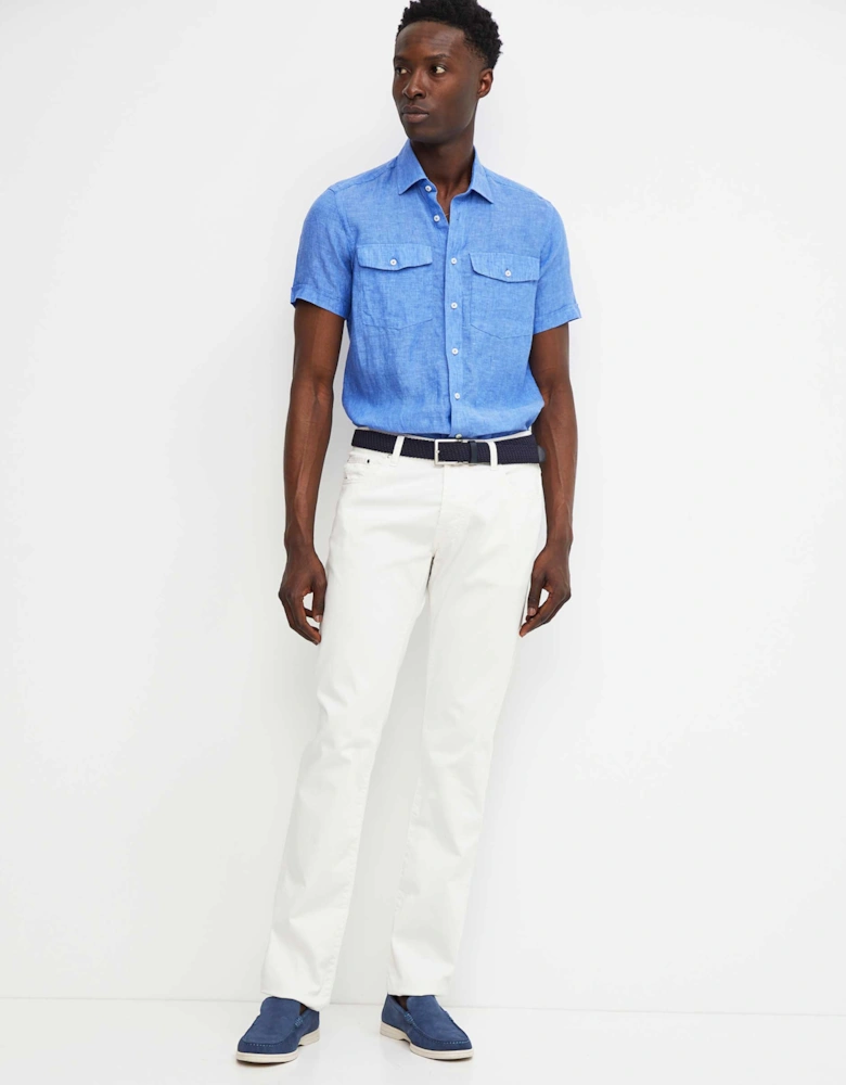 Slim Fit Five Pocket Bard Trousers