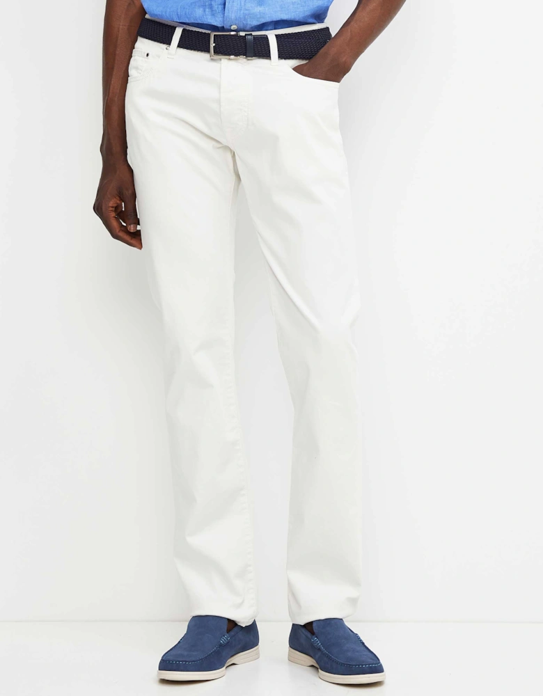 Slim Fit Five Pocket Bard Trousers