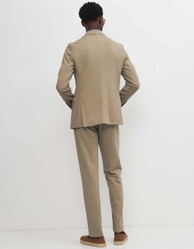 Slim Fit Pique Chinos