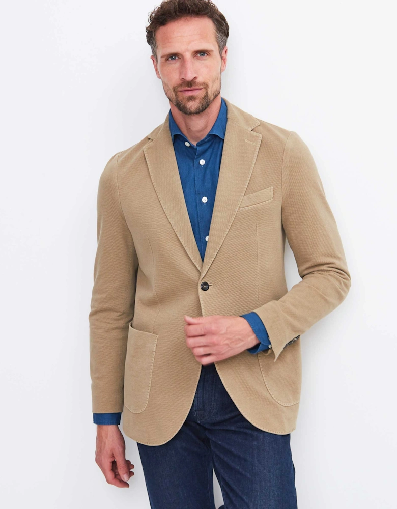 Slim Fit Oxford Blazer