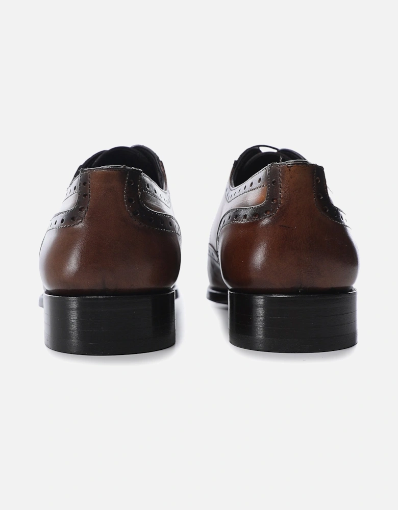 Leather Wing-Tip Oxford Brogues