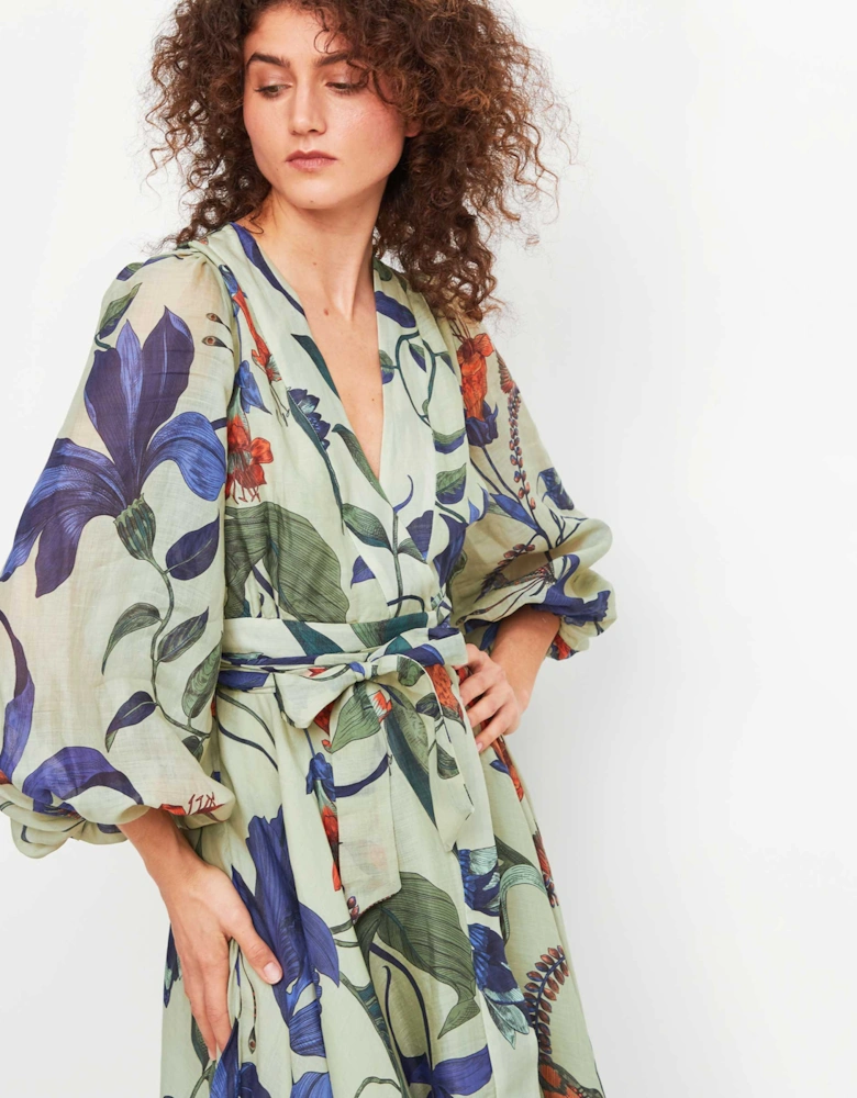Long Ligea Wrap Dress