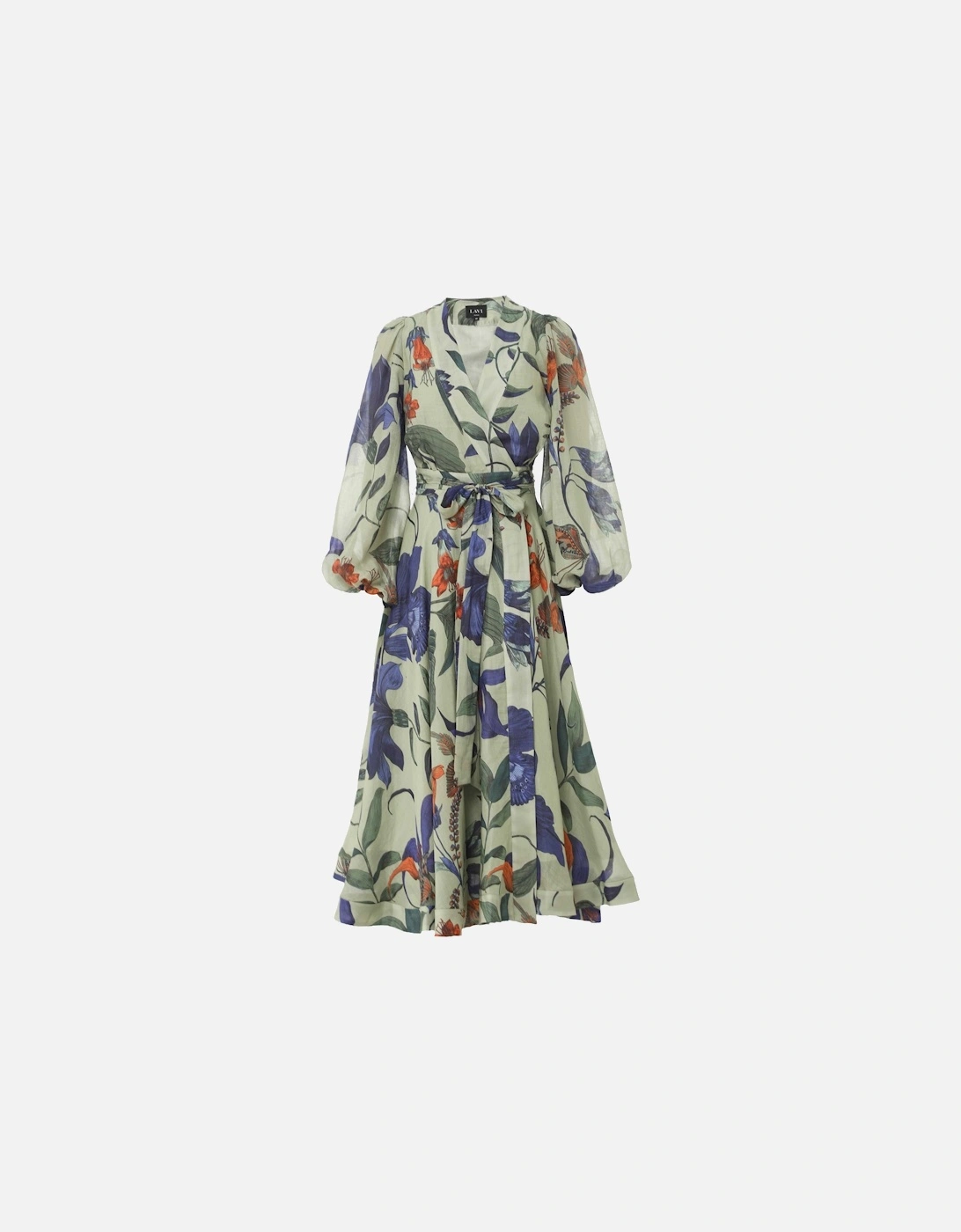 Long Ligea Wrap Dress, 5 of 4