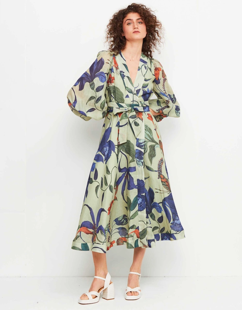 Long Ligea Wrap Dress