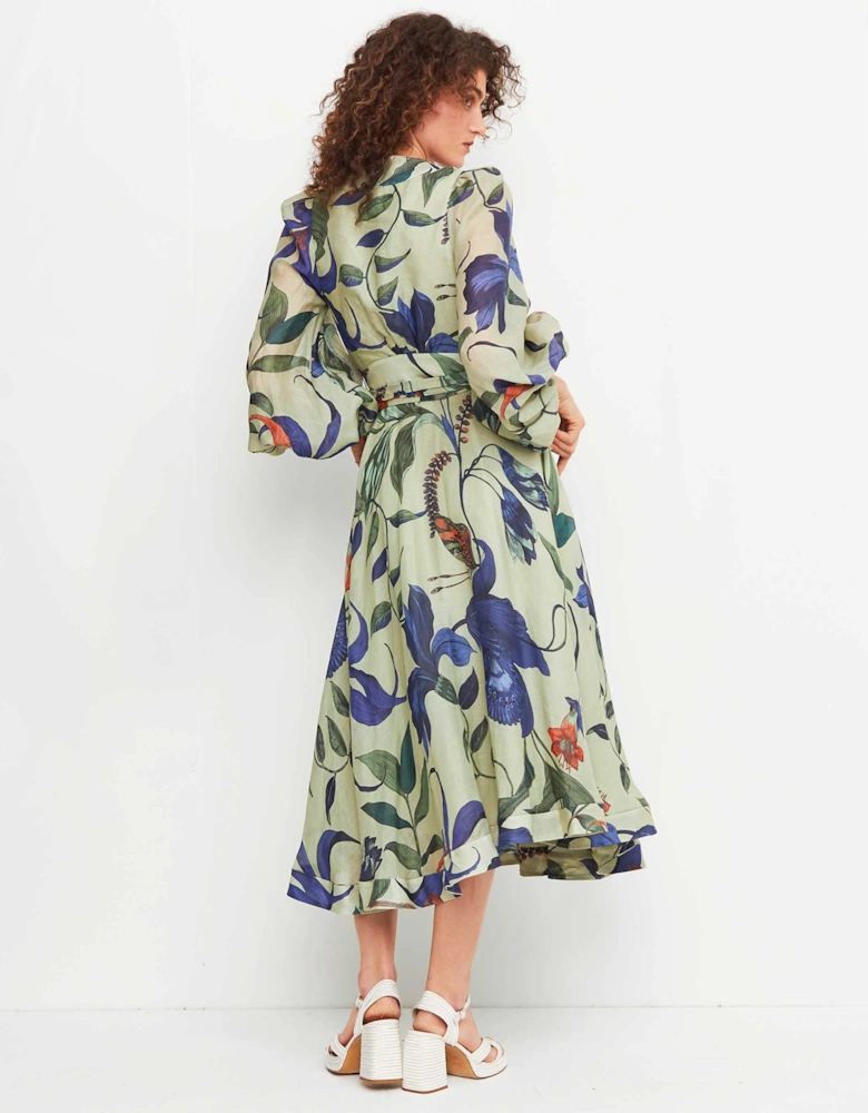 Long Ligea Wrap Dress