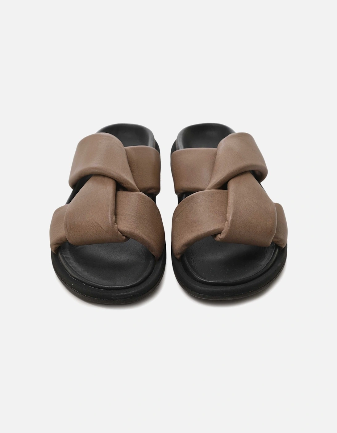 Padded Leather Sandals