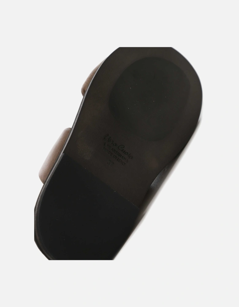 Padded Leather Sandals