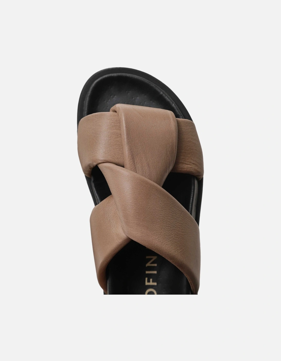 Padded Leather Sandals