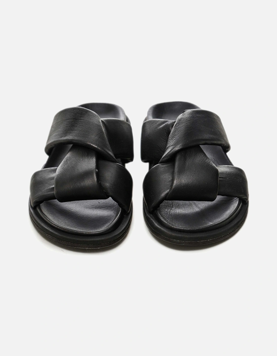 Padded Leather Sandals