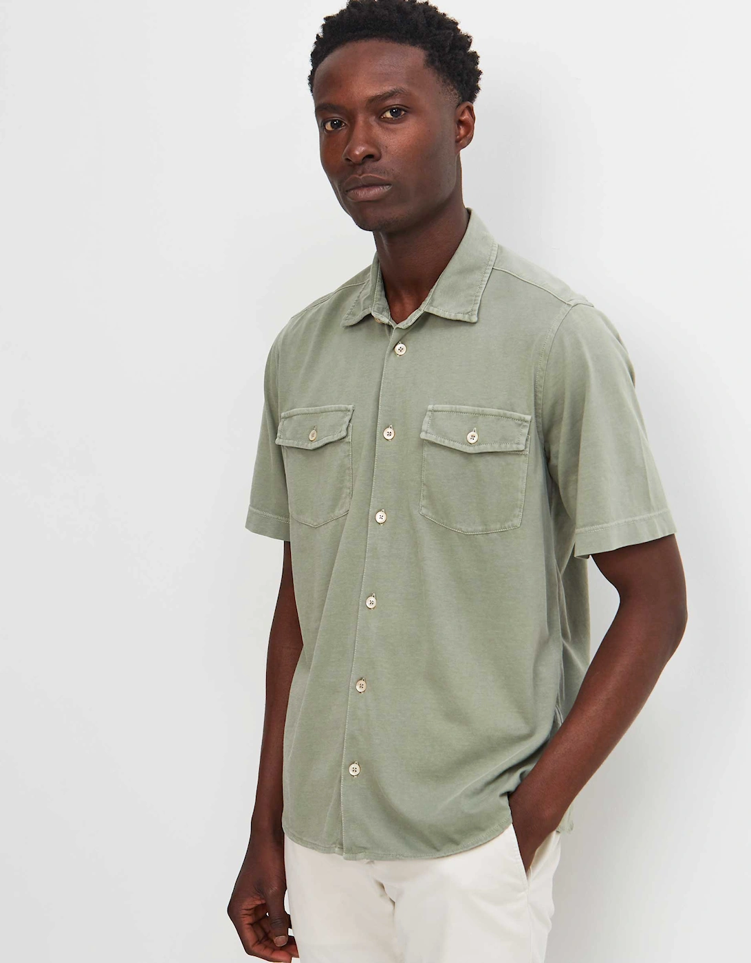 Short Sleeve Pocket Shirt