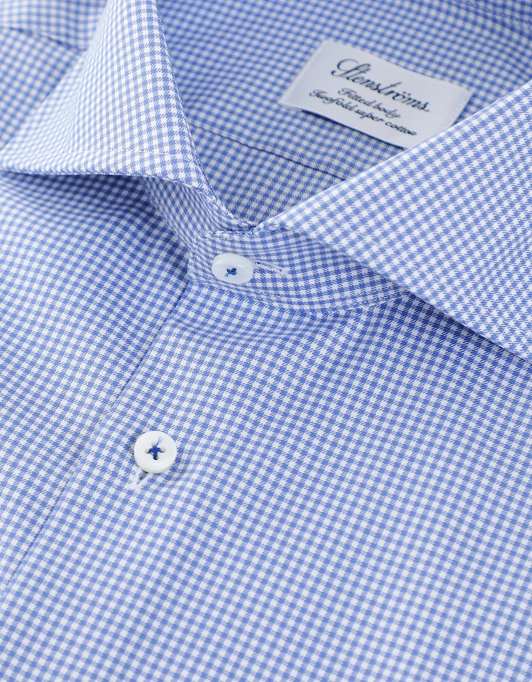 Fitted Body Gingham Shirt