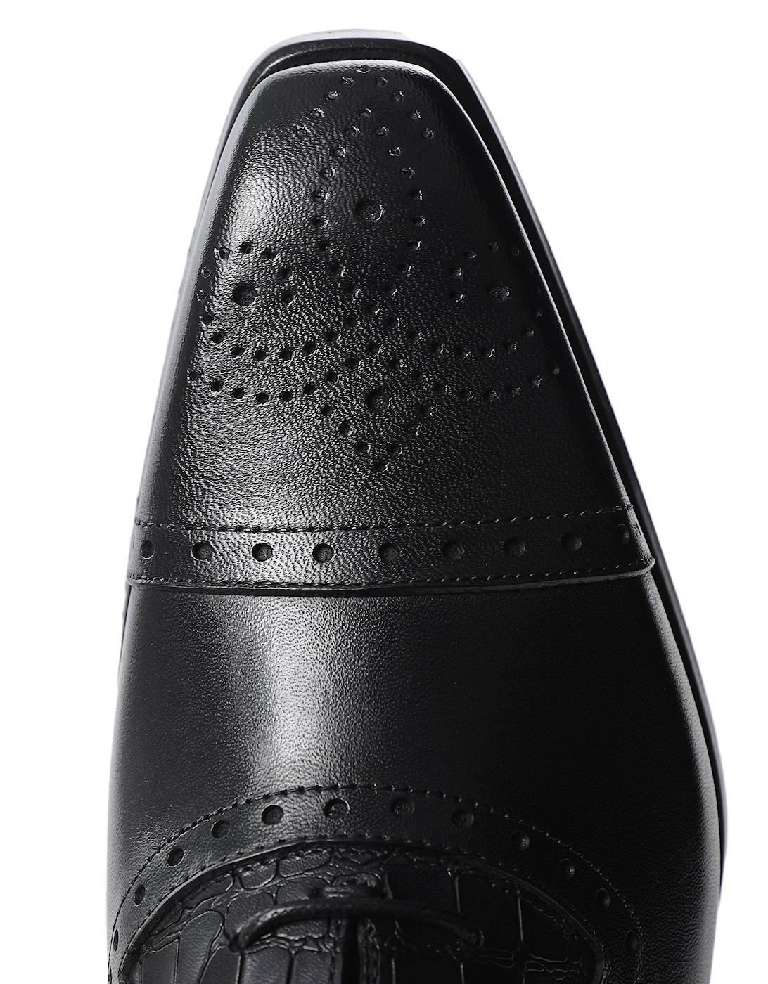 Leather Cap Oxford Brogues