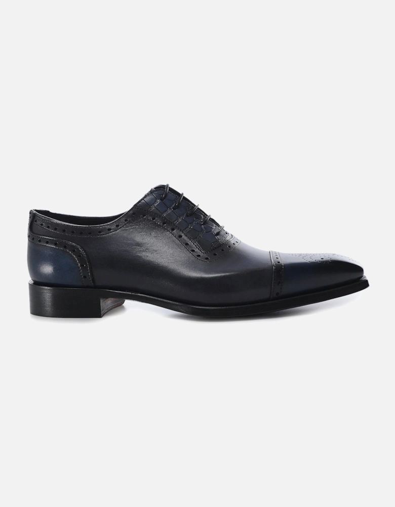 Leather Cap Oxford Brogues
