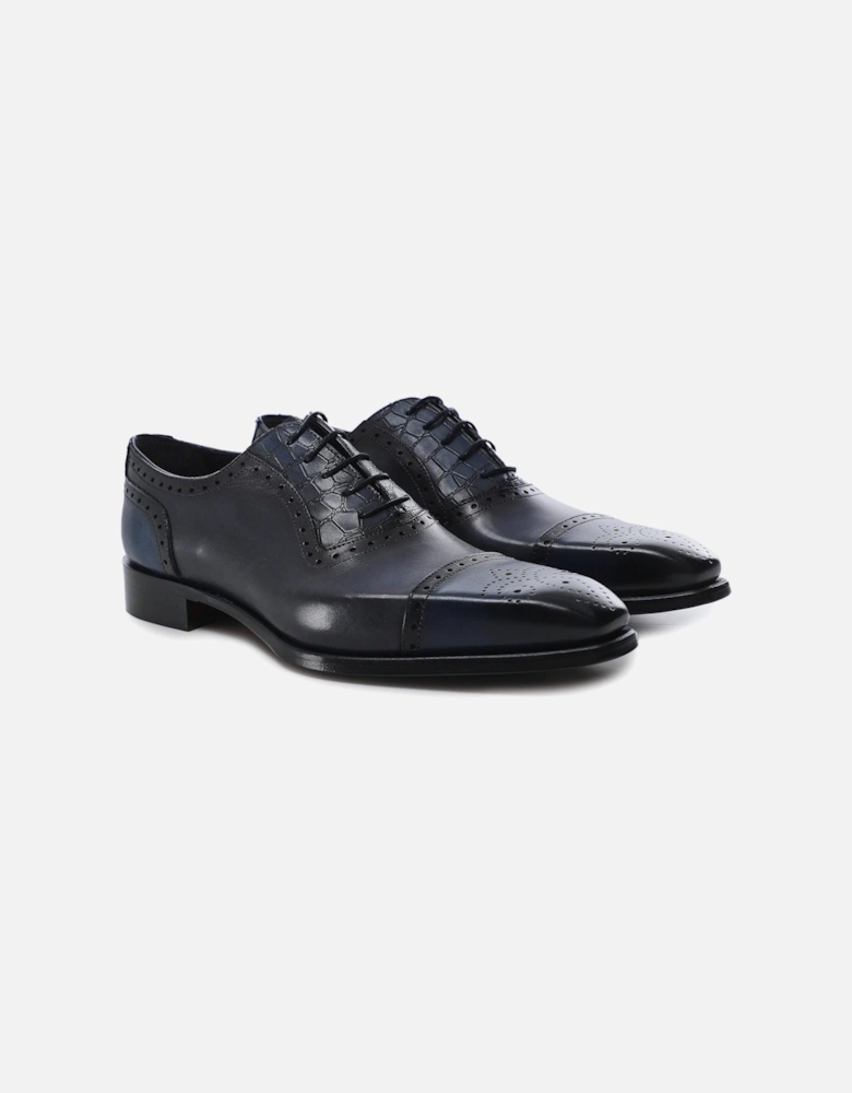 Leather Cap Oxford Brogues