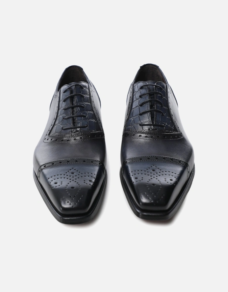Leather Cap Oxford Brogues