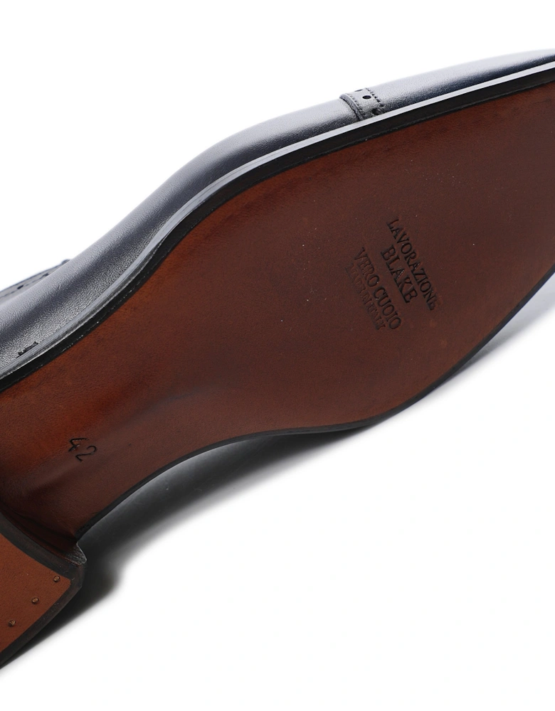 Leather Cap Oxford Brogues