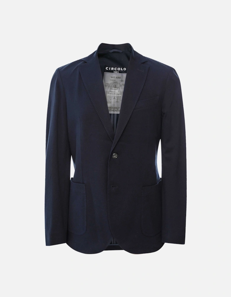 Slim Fit Pique Blazer