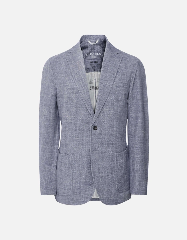 Slim Fit Dyed Pique Blazer