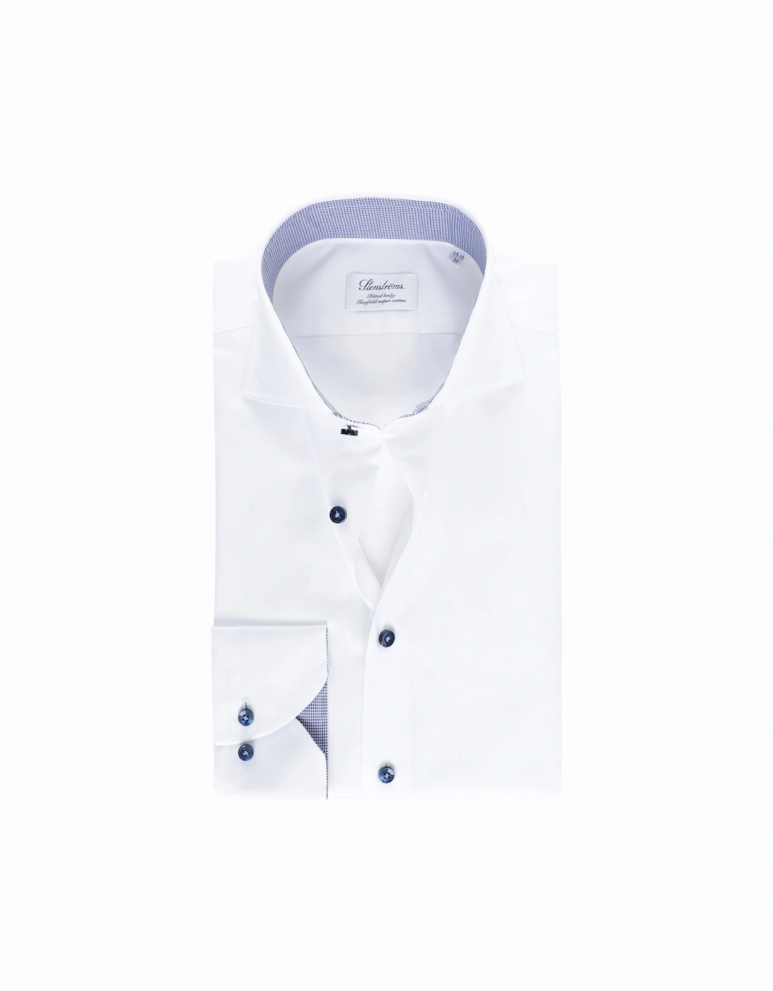 Fitted Body Houndstooth Trim Shirt, 4 of 3