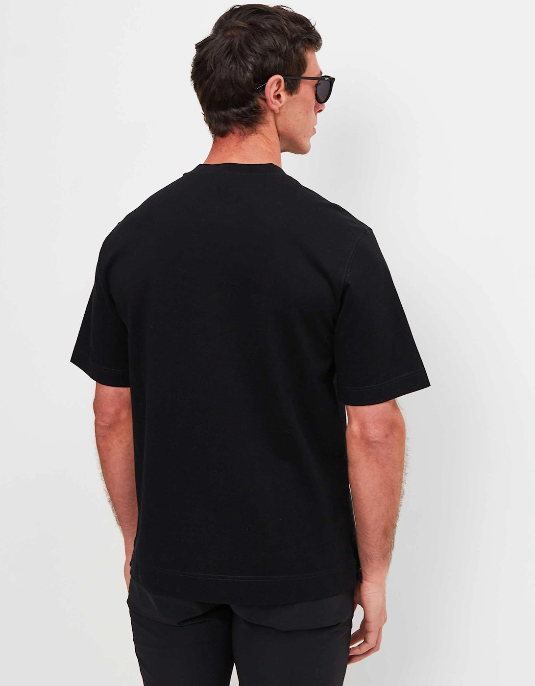 Crew Neck Pique T-Shirt