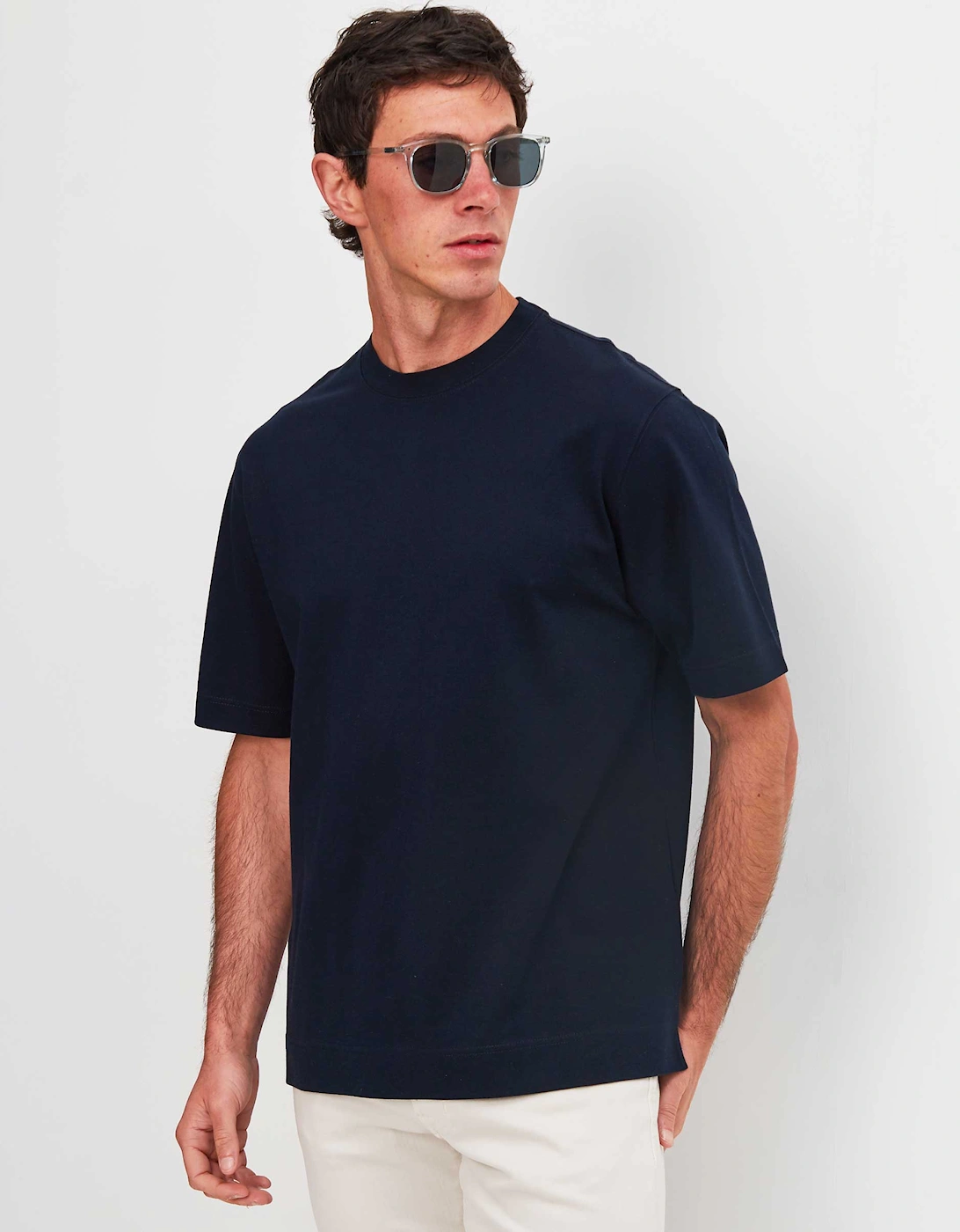 Crew Neck Pique T-Shirt
